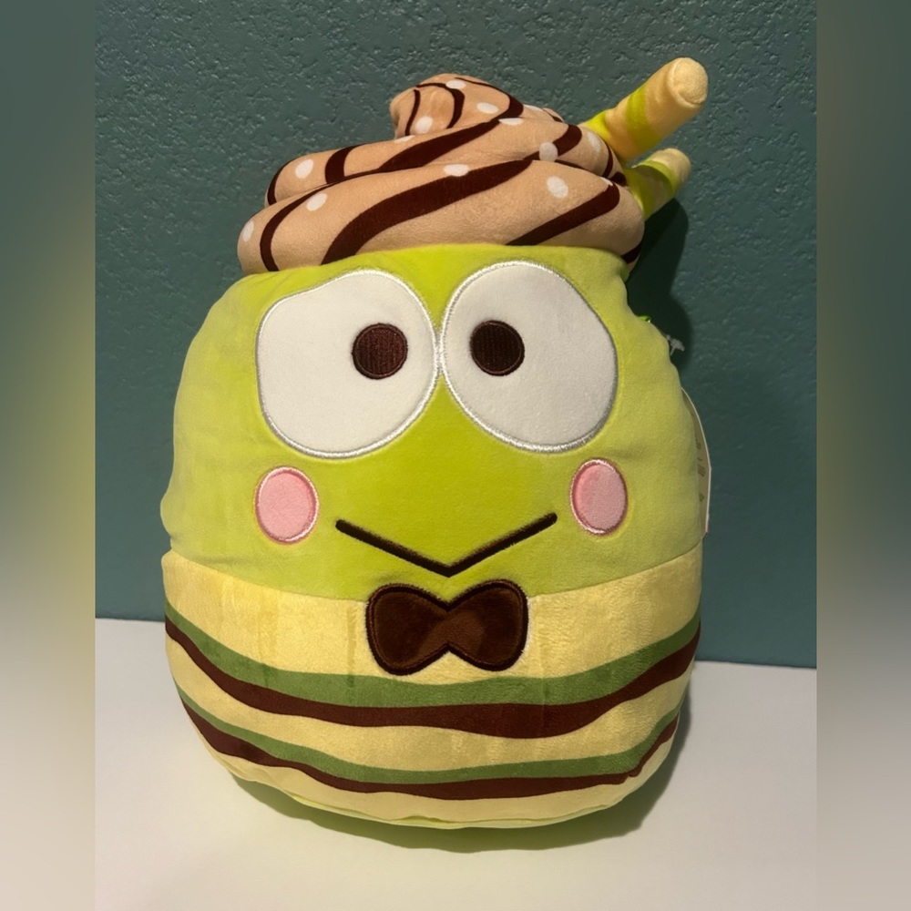 NWT Squishmallows 12” Keroppi Ice Cream Limited Edition 2023 Plush